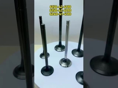 Válvula de admissão 6150-42-4110 Válvula de escape 6150-42-4210 para partes de escavadeira Komatsu PC400-8