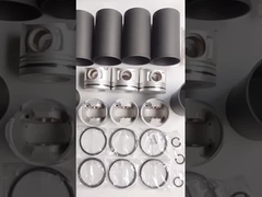 J08 J08E Kit de revistas de cilindros com anéis de pistão para peças sobressalentes de escavadeiras Hino