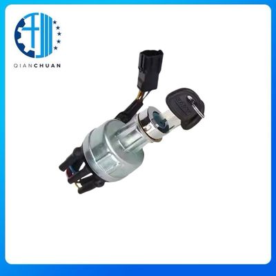 Ignition Starter Switch With Keys A241200001217 for Sany SY135 SY215-8 SY235 SY365 Excavator Parts